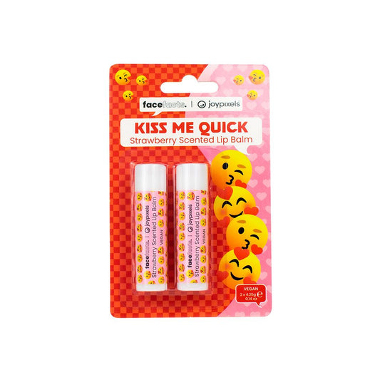 FACE FACTS JOYPIXELS LIP BALMS - KISS ME QUICK
