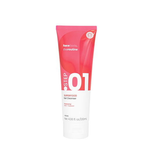 FACE FACTS THE ROUTINE - SUPERFOOD GEL CLEANSER