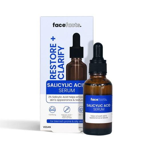 FACE FACTS FACIAL SERUM - SALICYLIC ACID 30ML