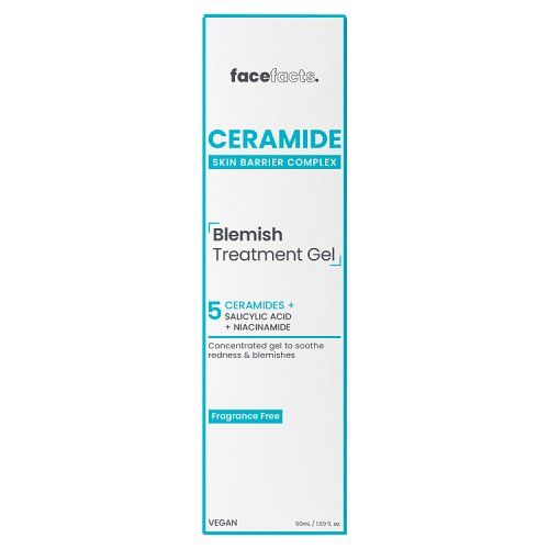 FACE FACTS CERAMIDE BLEMISH TREATMENT GEL 50ML