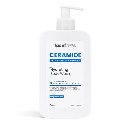 FACE FACTS CERAMIDE HYDRATING BODY WASH 400ML