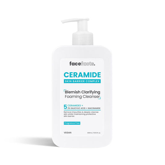 FACE FACTS CERAMIDE SKIN BARRIER COMPLEX FOAMING CLEANSER 400ML
