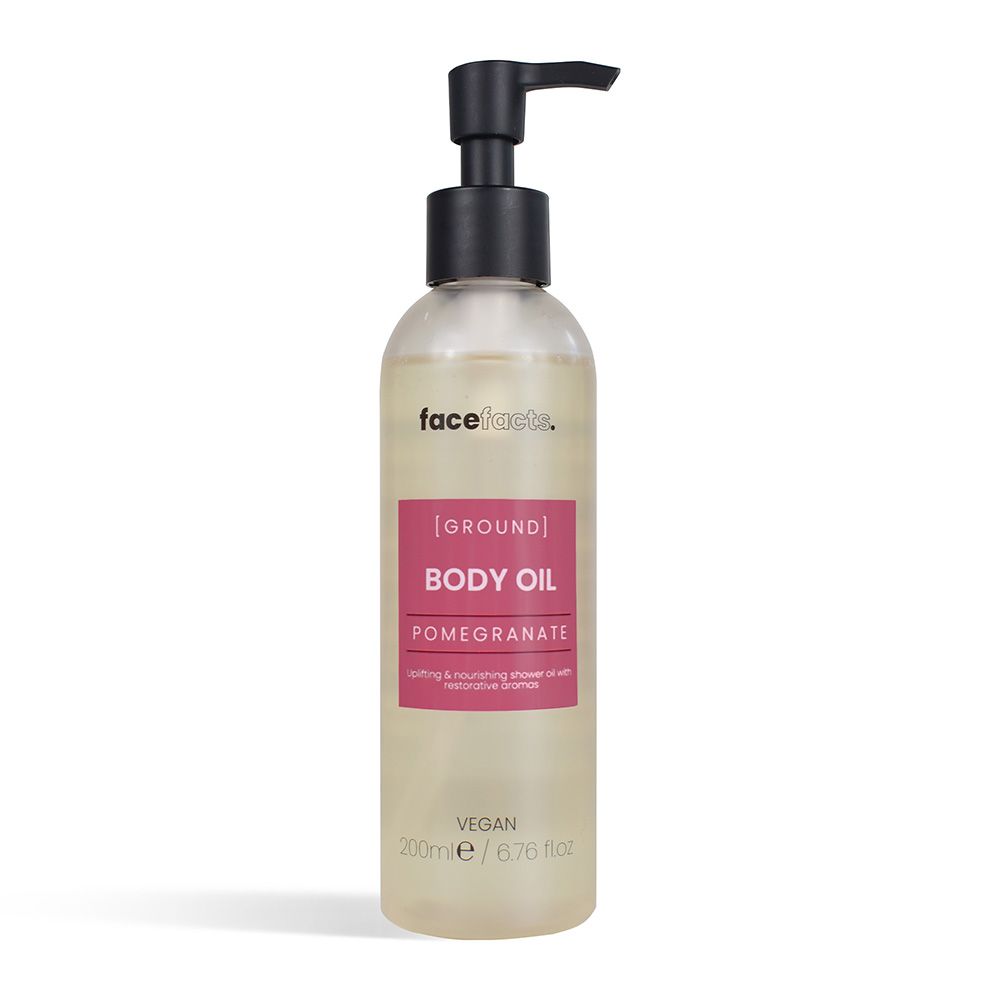 FACE FACTS SPA BODY SHOWER OIL - POMEGRANATE