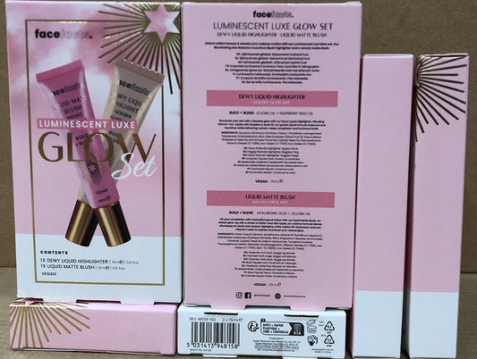 FACE FACTS LUMINESCENT LUXE GLOW SET  2PCS