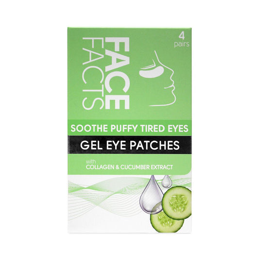 FACE FACTS GEL EYE PATCHES-SOOTHE PUFFY TIRED EYES