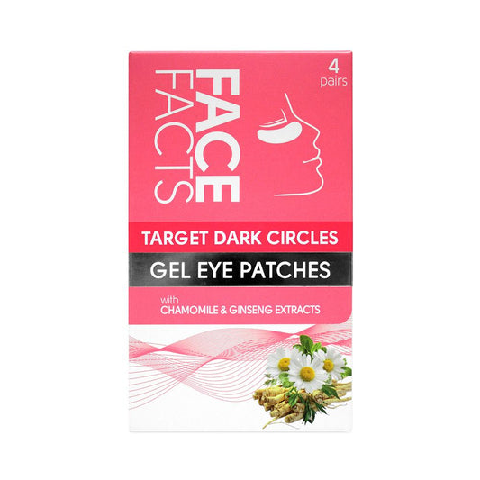 FACE FACTS GEL EYE PATCHES 4XPAIRS DARK CIRCLES