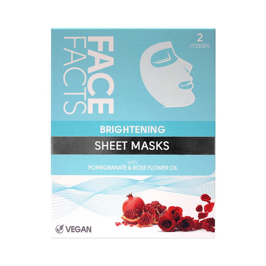 FACE FACTS SHEET MASK 2 X 20ML BRIGHTENING