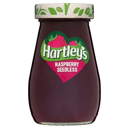 HARTLEYS BEST SEEDLESS RASPBERRY JAM 340G