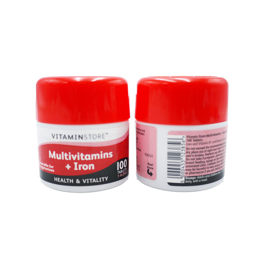VITAMIN STORE MULTI VITAMINS & IRON TAB 04/26