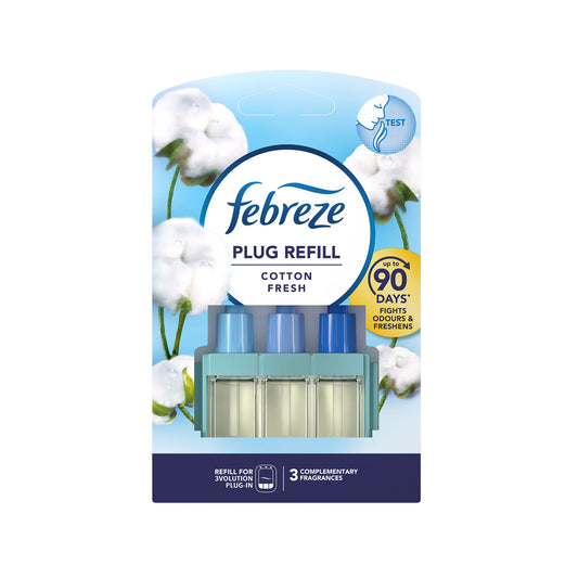 FEBREZE 3VOL PLUG REFILL COTTON FRESH