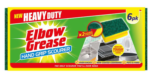 ELBOW GREASE KITCHEN SCOURER 6PK