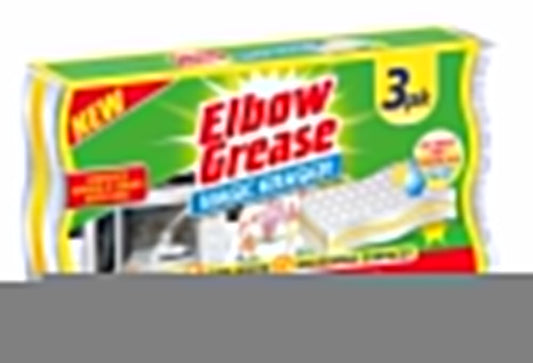 ELBOW GREASE SPONGE ERASER 3PK