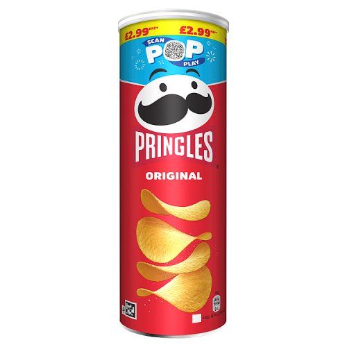 PRINGLES ORIGINAL PM£2.99 165G