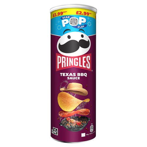 PRINGLES BBQ PM£2.99 165G
