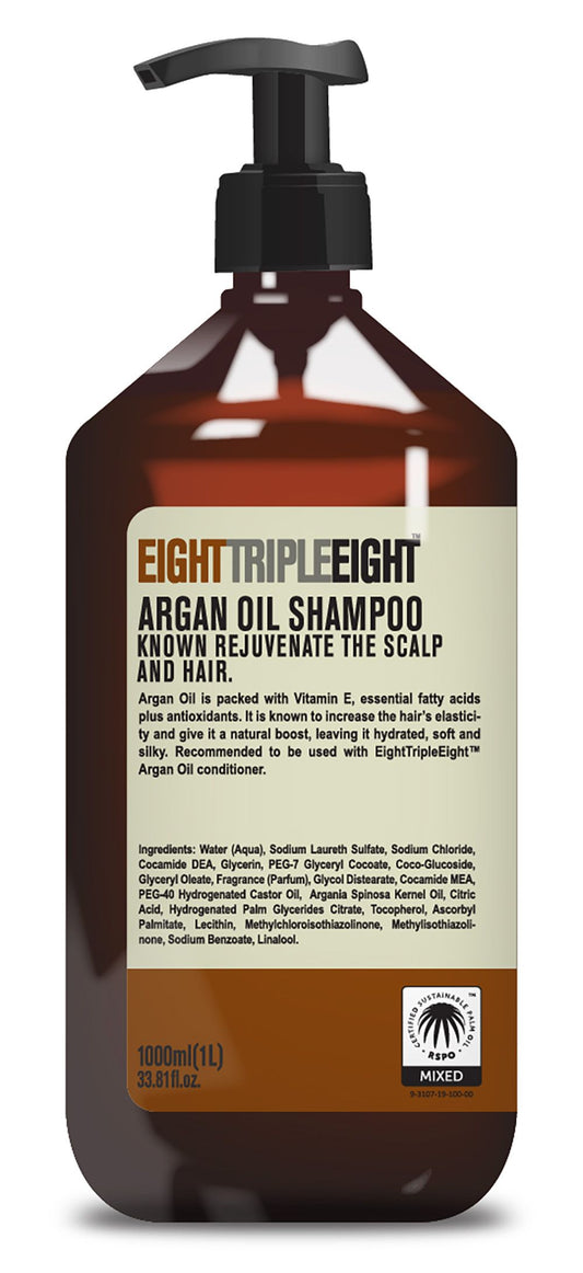 EIGHT TRIPLE EIGHT ARGAN OIL SHAMPOO 1L