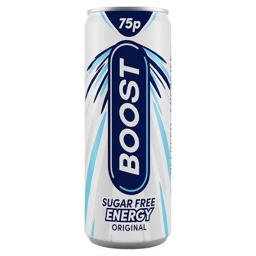 BOOST ENERGY SUGAR FREE PM75P 250ML