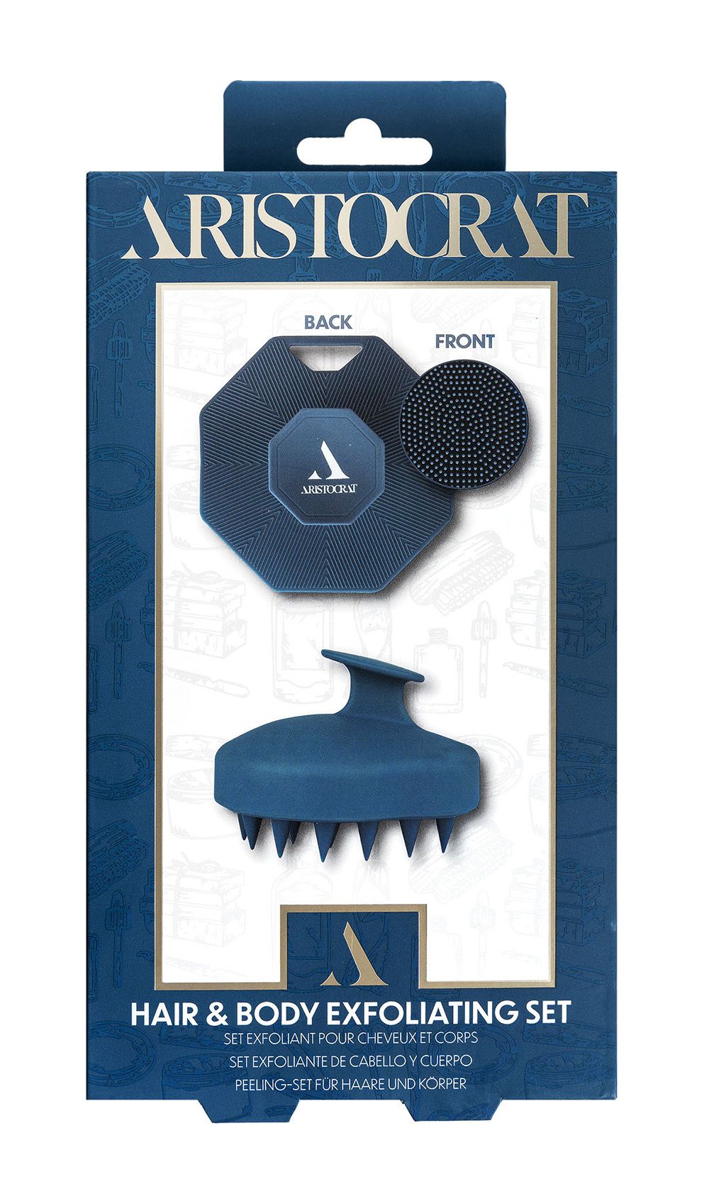ARISTOCRAT HAIR & BODY EXFOLIATING SET