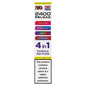 IVG 2400 RELOAD 4 PACK PURPLE EDITION - GRAPE ICE/BLUE RAZZ CHERRY/FIZZY CHERRY/PLUM BLUE RAZZ 20MG