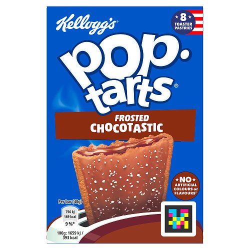 KELLOGGS POP TARTS FROSTED CHOCOTASTIC 380G