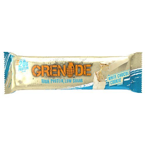 GRENADE BAR WHITE CHOCOLATE COOKIE 60G