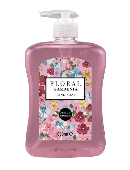 FLORAL HAND SOAP 650ML - GARDENIA