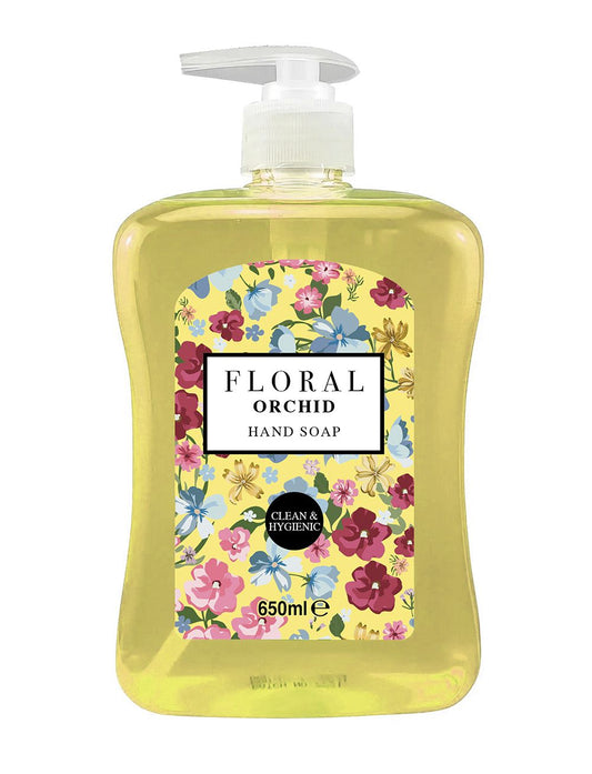FLORAL HAND SOAP 650ML - ORCHID