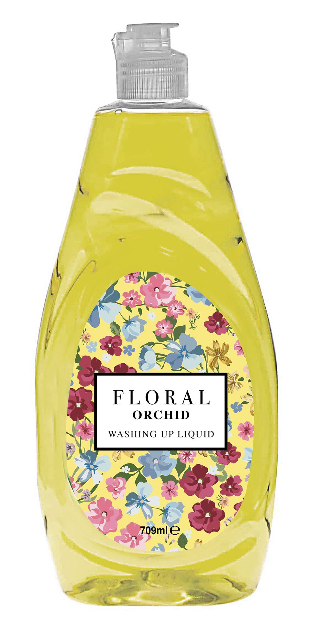 FLORAL WASHING UP LIQUID 709ML - ORCHID (X8)