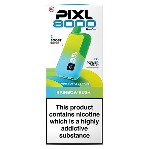 PIXL 8000 20MG RAINBOW RUSH 20MG