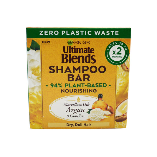 GARNIER ULTIMATE BLENDS SHAMPOO BAR ARGAN OIL