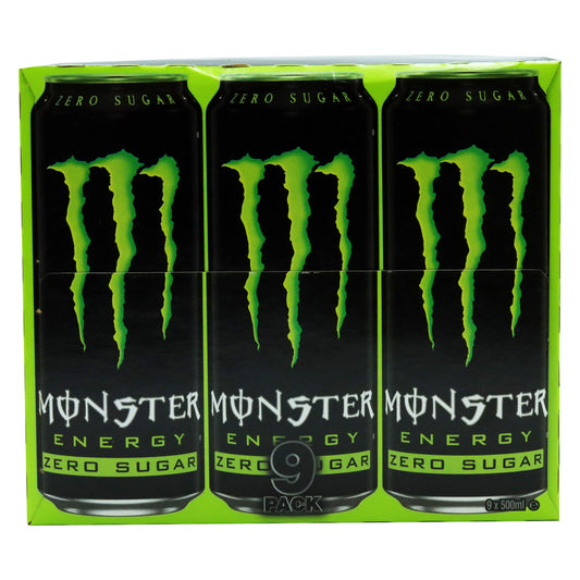 MONSTER ENERGY GREEN ZERO 9PK(INVBARCODE) 31/12/26
