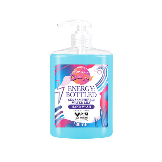 CREATIONS HAND WASH 500ML SEA SAMPHIRE WATER LILY ENERGY