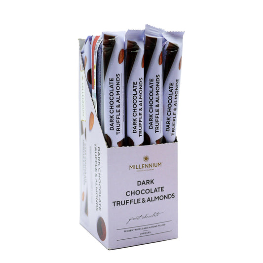MILLENNIUM DARK CHOCOLATE TRUFFLE&ALMOND  24/01/25
