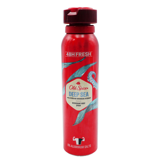 OLD SPICE DEO BODY SPRAY 150ML DEEP SEA