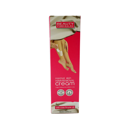 BEAUTY FORMULAS HAIR REMOVING CREAM 100ML ROSE