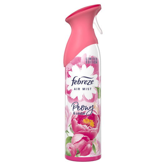 FEBREZE AIR FRESHENER SPRAY 185ML PEONY AND CEDAR