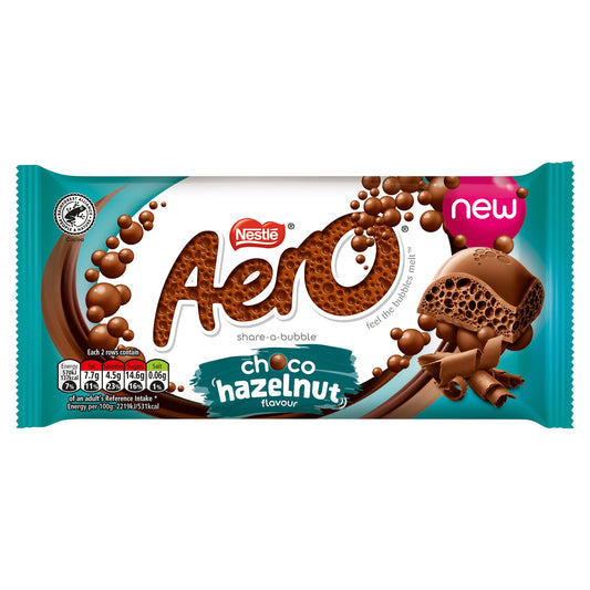 NESTLE AERO BLOCK HAZELNUT  12/25