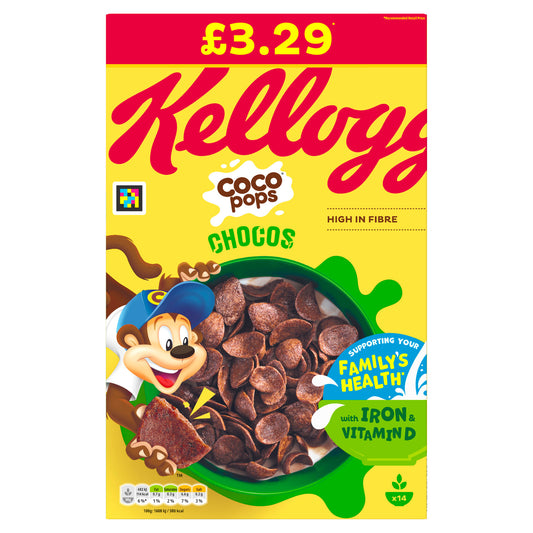 KELLOGGS COCO POPS PM £3.29 09/09/24