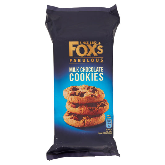 FOXS MILK CHOC CHUNK COOKIES  26/07/25