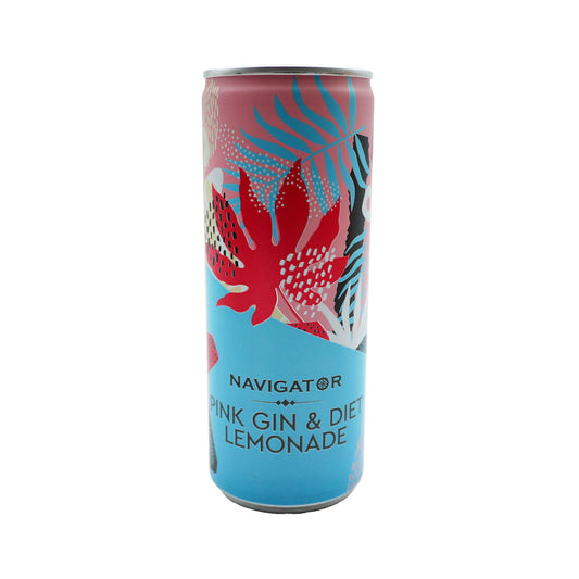 NAVIGATOR PINK GIN&DIET LEMONADE 3.4 ABV 09/8/26