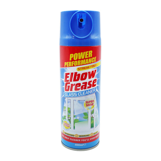 ELBOW GREASE AEROSOL GLASS CLEANER(D)