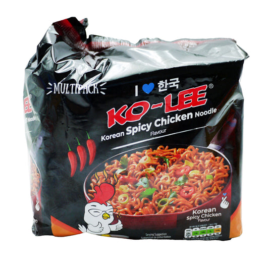 KO-LEE NOODLES KOREAN SPICY CHICK 4PK 08/08/26 (H)