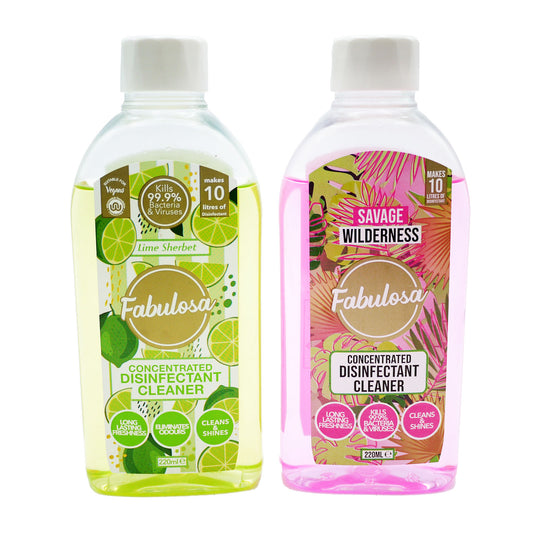 FABULOSA 220ML CONCENTRATED DISINFECTANT LIME SHERBET