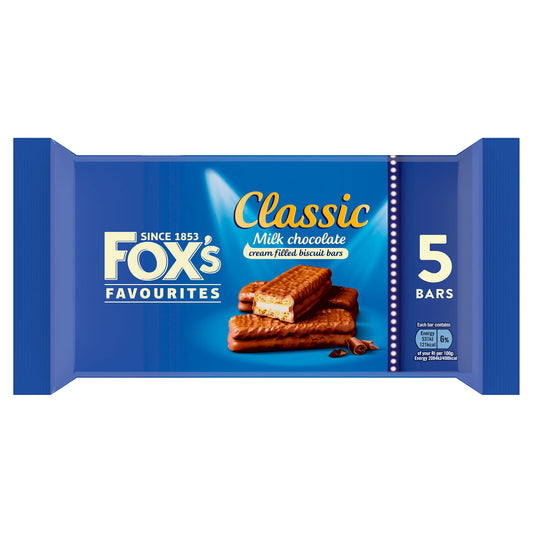 FOXS CLASSIC BARS  25/10/25
