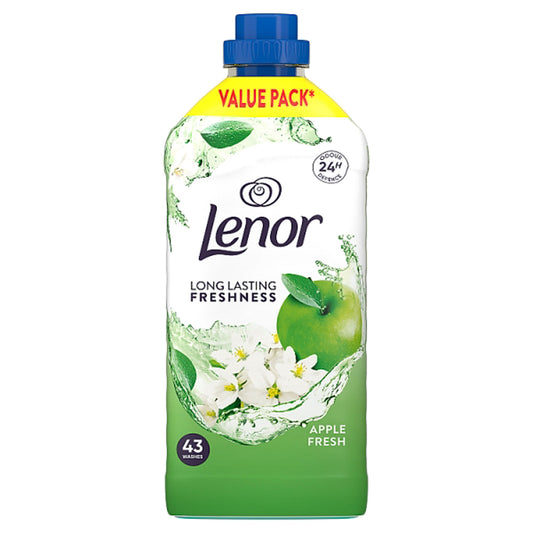 LENOR FABRIC CONDITIONER 43 WASH APPLE FRESH