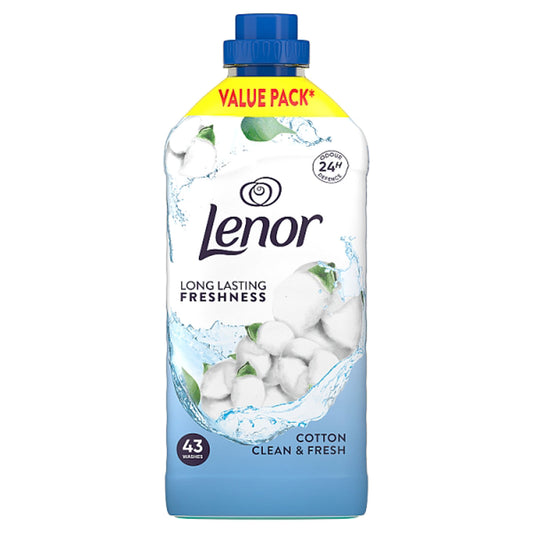 LENOR FABRIC CONDITIONER COTTON FRESH 43W