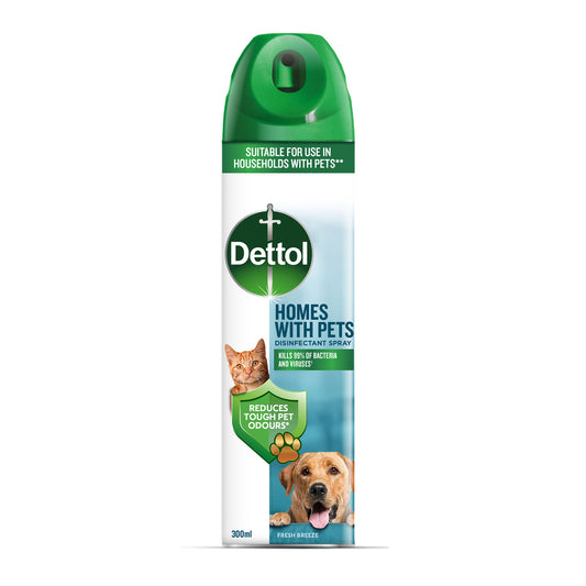 DETTOL DISINFECTANT SPRAY HOME WITH PETS 01/27