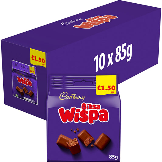 CADBURY BITSA WISPA BAG PM £1.50 10/10/25