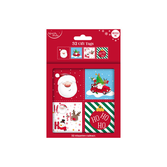 XMAS GIFT TAGS CUTE (R)