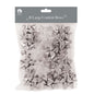 GIFT BOWS LARGE SILVER & WHITE (R)
