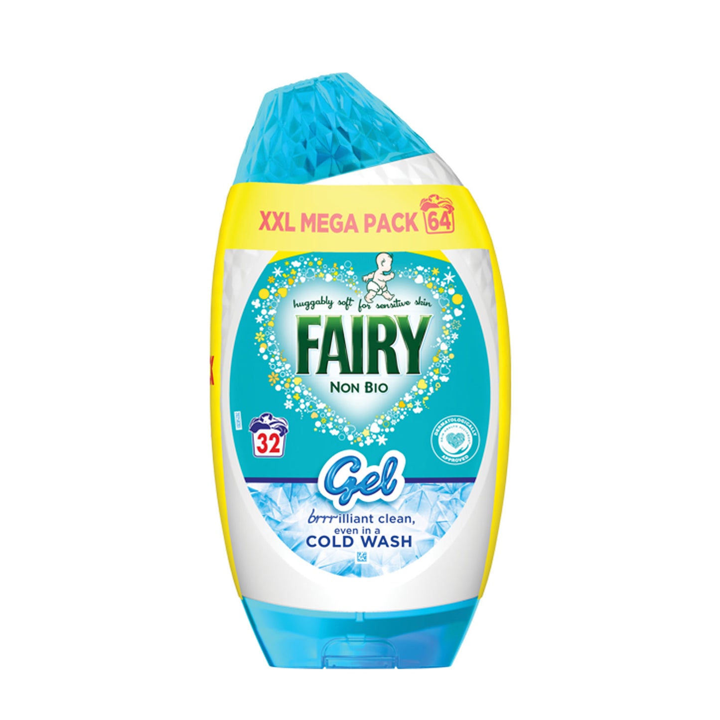 FAIRY WASHING LIQUID NON BIO GEL FOR SENSITIVE